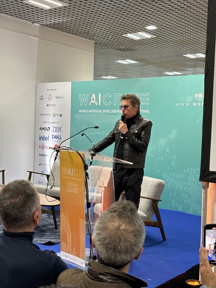Keynote au World AI Cannes Festival 2024